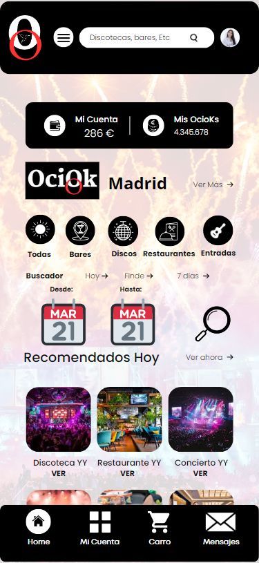 Consultar Ocio